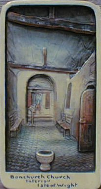 Print - Bonchurch Church Interior Isle of Wight